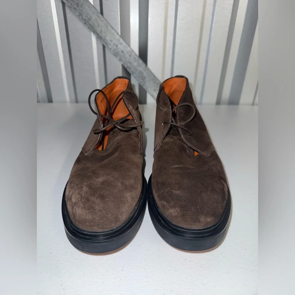 Santoni Suede desert Chukka boots size 9 1/2